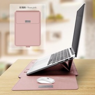 適用macbookair13內膽包pro13.3筆記本2023新款pro14寸保護套macair13.6M2皮套15寸多功能支架macpro16電腦包