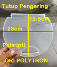 Tutup Pengering Mesin Cuci Polytron 7 - 9 kg ORIGINAL / Tutup Pembuka Mesin Cuci