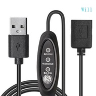 Will USB 5V Speed Controller Switches Electronic 3 Speed Adjustable Regulator Switches for Fan Blowe