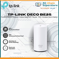 Tp-Link Deco BE25-Outdoor BE5000 Outdoor / Indoor Mesh WiFi 7 Router - POE / Multiple Mount Option