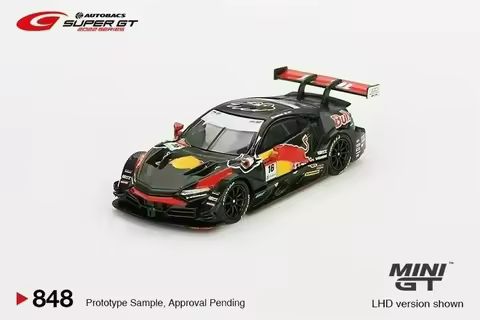 MINI GT 1:64 NSX-GT Type S GT500 #16 RB Black Die-Cast Car Model Collection Miniature