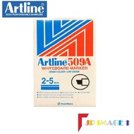 Artline 509 Whiteboard Marker [Box Of 12 Markers] [Flat Nib Marker]