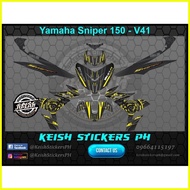 ♞Decals for Sniper 150 V41