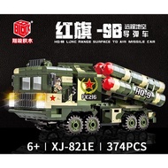 ProudNada Toys B BLOCK HQ-9B LONG RANGE SURFACE TO AIR MISSILE CAR 374 PCS XJ-821E
