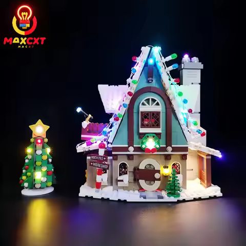 MAXCXT LED Light For LEGO 10275 Creator Elf Club House DIY Decorative Lamp Not Include Lego Building