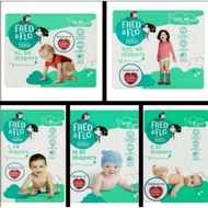 Tesco Pampers FRED &amp; FLO Diaper M81 to XXL46