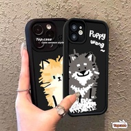 Compatible for Infinix Smart 8 7 Hot 40 Pro 40i 40 Pro 30i 30Play 30i Spark Go 2024 2023 Note 30 VIP 12 Turbo G96 ITEL S23 Puppy Yellow Cat All-inclusive Phone Case Soft Cover
