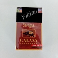 Rokok Sigaret Filter SURYA GALAXY BOLD isi 20.