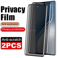 2Pcs for Magic V Vs Supreme V2s Vs2 V2 V3 Pro Vs3 V5 V Flip Privacy Curved Tempered Glass Edge Glue 