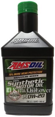 AMSOIL SAE 0W-20 Signature Series 100% Synthetic Motor Oil น้ำมันเครื่องสังเคราะห์ สำหรับเครื่องยนต์