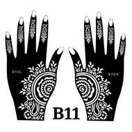 Sticker inai / Sticker Henna / Henna Stencil / Mehndi Stencil NEW DESIGN
