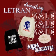 LETRAN HIGH QUALITY DRAWSTRING BAGS : Colegio de San Juan de Letran