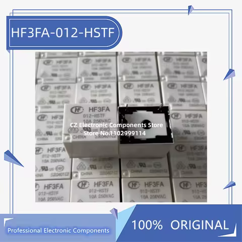 5Pcs/LOT Relay HF3FA-005 012 024-HSTF ZSTF 4Pin 5Pin HF3FA-005-HSTF HF3FA-012-ZSTF DC5V 12V 24V 10A 