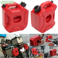 CISWGE 3L รถจักรยานยนต์แบบพกพา Jerry CAN ถังแก๊สพลาสติกรถยนต์เชื้อเพลิงเบนซิน ATV gokart