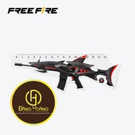 Free Fire shape ruler PW-SCAR Student Ruler - University