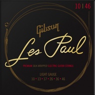GIBSON ACCESSORIES LES PAUL PREMIUM ELECTRIC GUITAR STRINGS - .010-.046 LIGHT (SEG-LES10)