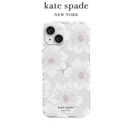 【kate spade】iPhone 15系列 精品手機殼 經典蜀葵/ iPhone 15 Pro