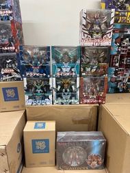 Megahouse 魔動王 Granzort 地隱俠 水捲俠 風飄俠 超級 究極地隱俠 透明版 C3展 Hi-spec 邪動王韋柏斯 希都倫 哈柏齊 邪動兵 太河原邦男 武者METAL 共16盒