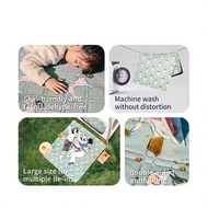 Naturehike Ultrasonic Picnic Mat Natural Dream for Village 13 Village 6 Waterproof Moistureproof Cam