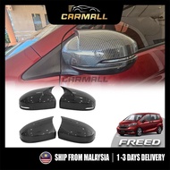 Honda Freed GB5 GB7 Side Rearview Mirror Horn Type Carbon Wing Cover Cap 2016-2024 Car Accessories C