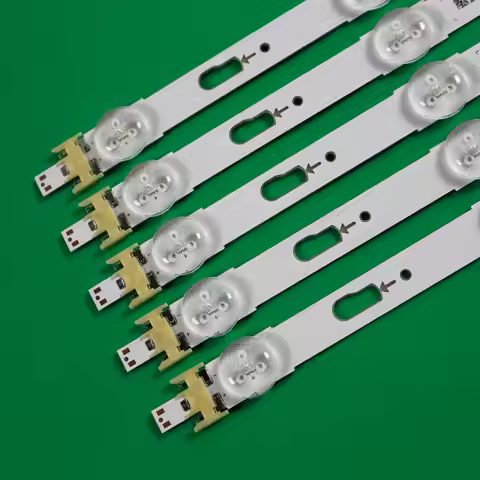 Kit LED Strip(10)For Samsung UE40JU6100 UN40JU6400 UE40JU6430U UE40JU6450U UE40JU6600U UE40KU6092 UE