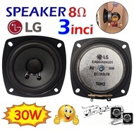 Speaker Subwoofer LG 3 Inch 30W 8R Full Range Audio Loudspeaker 30Watt