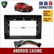 9 INCH Cover Radio Dashboard Proton Saga BLM FLX 2008 Year Dashboard Radio Casing With Socket