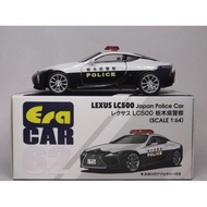 ERA CAR LEXUS LC500 TOCHIGI POLICE CAR DIECAST SCALE 64