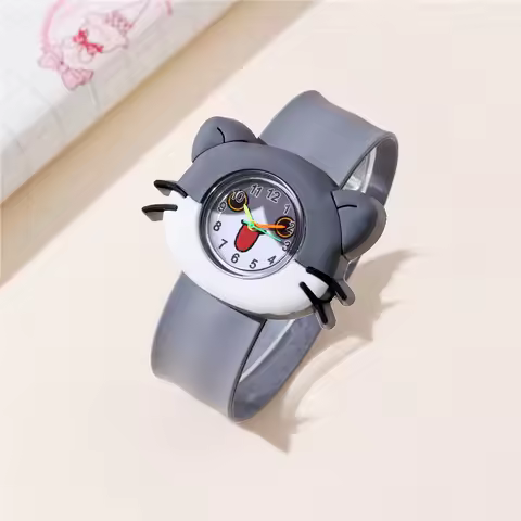 Cute Cat Style Cartoon Children's Watch