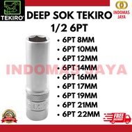 MATA Tekiro socket wrench 1/ 2" inch 6PT 8 - 22 MM deep wall long socket