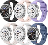 Astorgos 6 Pack Sport Bands Compatible for Samsung Galaxy Watch 8 Band 40mm 44mm/Galaxy Watch 8 Clas