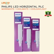 [1 Year Warranty] Philips LED Horizontal PLC PL-C G24D  Light Bulb Warm White Cool Daylight