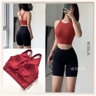 Women's short gym Set Women's yoga clothes Sports Set running and cycling shorts HERSIGN-SMIXB21NS11