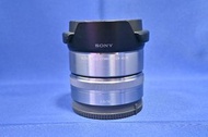 新淨 Sony 16mm F2.8 w/ ultra wide converter 0.75x 半幅鏡 連廣角轉接鏡 等效 24mm 18mm 輕巧餅鏡 ZVE10 A6700 A6600 A6400 FX30