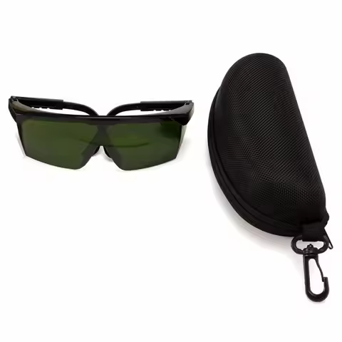 Dark Green OD4 + Laser Safety Goggles Glasses Protective Eyewear 200-540nm/532nm & Glasses Box Whole