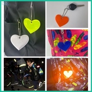 CRE Safety Reflectors - Heart - Stylish Reflective Gear for Jackets Bags Purses Backpacks Strollers Wheelchairs