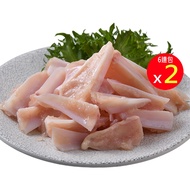 【卜蜂】雞軟骨 真空6連包x2組(2.7kg/組)