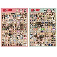 Spy House Wine SPYxFAMILY Hundred Grid Stickers SFBC49-2 Stickers/Kapok Authorized Products