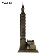 YWJLQH Taipei 101 Tower Building Sculpture Figurine Statue Model of  Home/Office Decor Collectibles