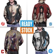 Amy Lee Evanescene Band Hoodie Zipper Polyester Jersey Material