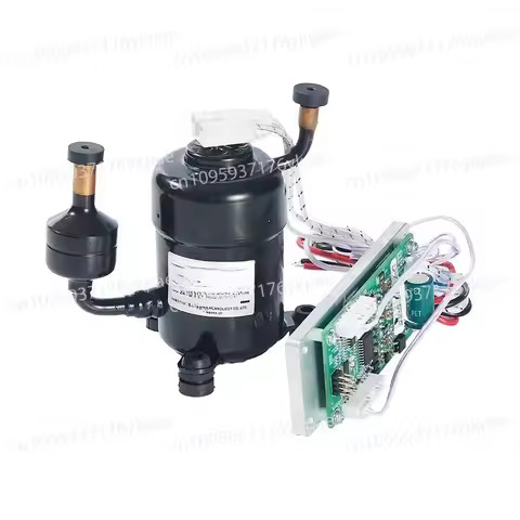 12V 24V 48V DC Air Compressor 450W High Power for Car Refrigerator Mini AC Cooling R134A Portable Fr
