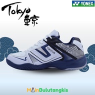 Yonex Tokyo 3 White Navy Blue ORIGINAL Badminton Shoes