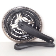 Mountain Bike Chainring 48 38 28 48T Chainring Crank Square Hole Shifting Gear Large Plate Aluminum 