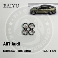 BAIYU Static 1/64 Model Car Wheels - ABT Audi Series