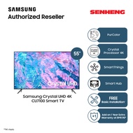 Samsung 55/65 inch Crystal UHD 4K CU7100 Smart TV