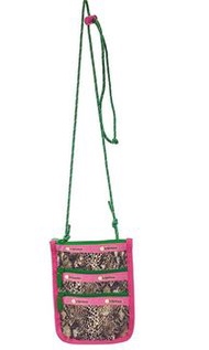 LeSportsac x Muveil 豹紋 斜孭包 旅行 証件袋 電話袋