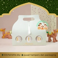 EID al-Fitr Nuance Box 3 Jars EID Box Hampers Dry Cake 3 Jars (28x9.5x11) KS