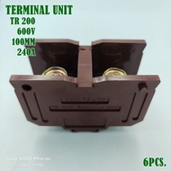 TR 200 TERMINAL UNIT เทอร์มินอลต่อสายขนาด 100mm² 600V 240A กล่องละ 6ชิ้น