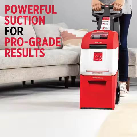 New Upgrade US Shipping Commercial Carpet Cleaner Machine with Oxy Cleaning Solution Removes Tough S