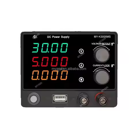 Myami 30v 5a Adjustable Power Supply 300w 230v Lab Design Schools Test Electroplating Industry Repai